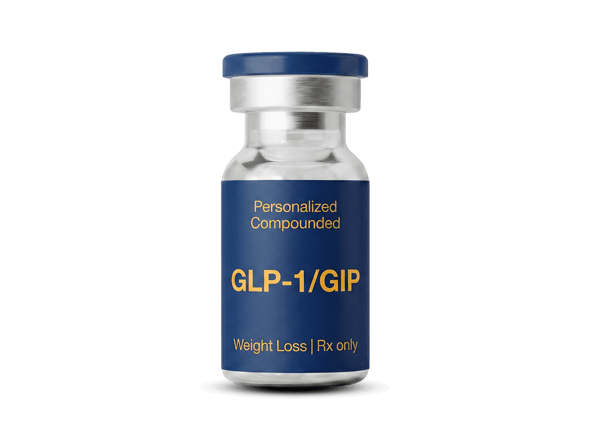 Tirzepatide GLP-1/GIP injectable vial
